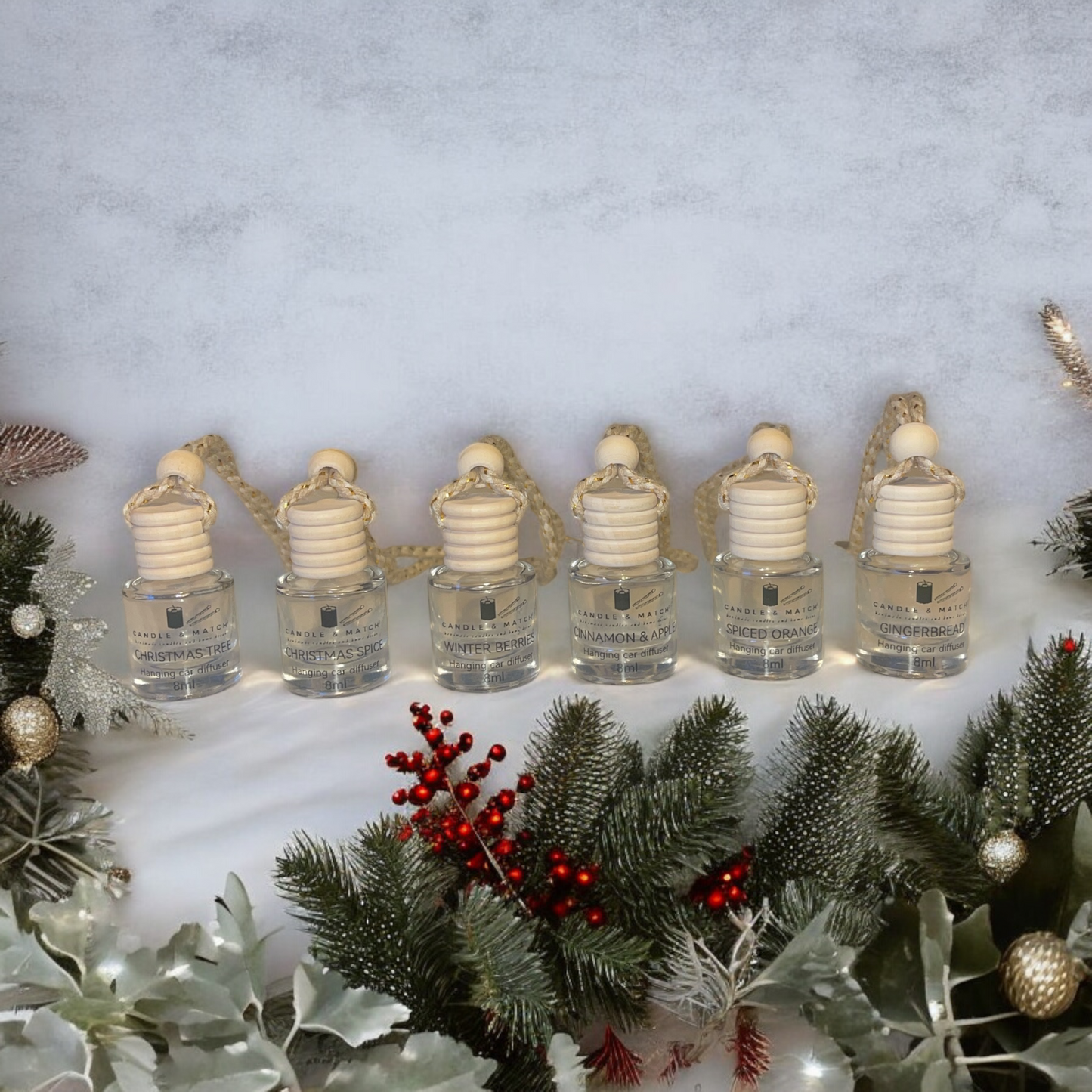 CAR DIFFUSER - CHRISTMAS SCENTED