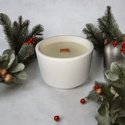 JESMONITE CANDLE - TIERED CHRISTMAS CANDLE