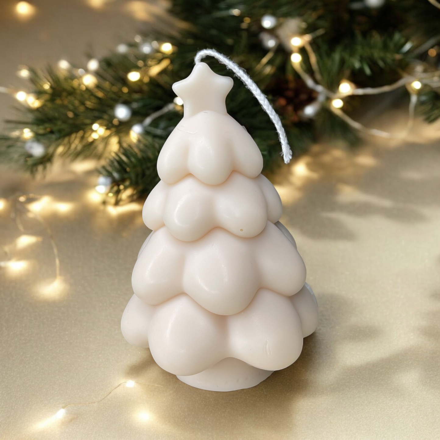 DECORATIVE CANDLE - MEDIUM BUBBLE CHRISTMAS TREE