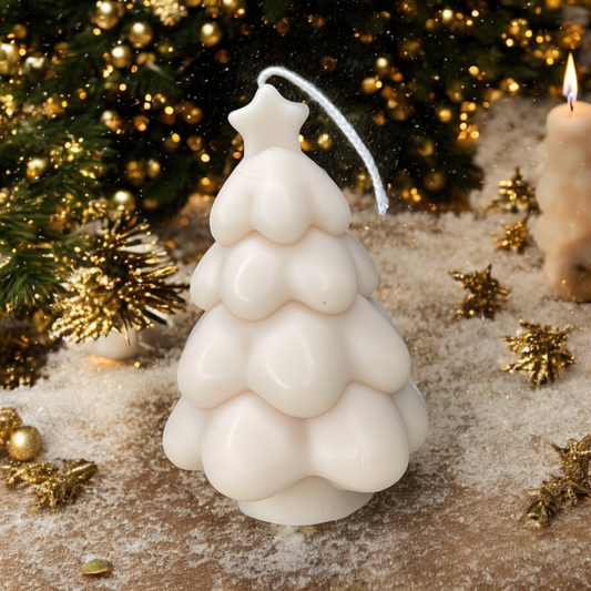 DECORATIVE CANDLE - MEDIUM BUBBLE CHRISTMAS TREE