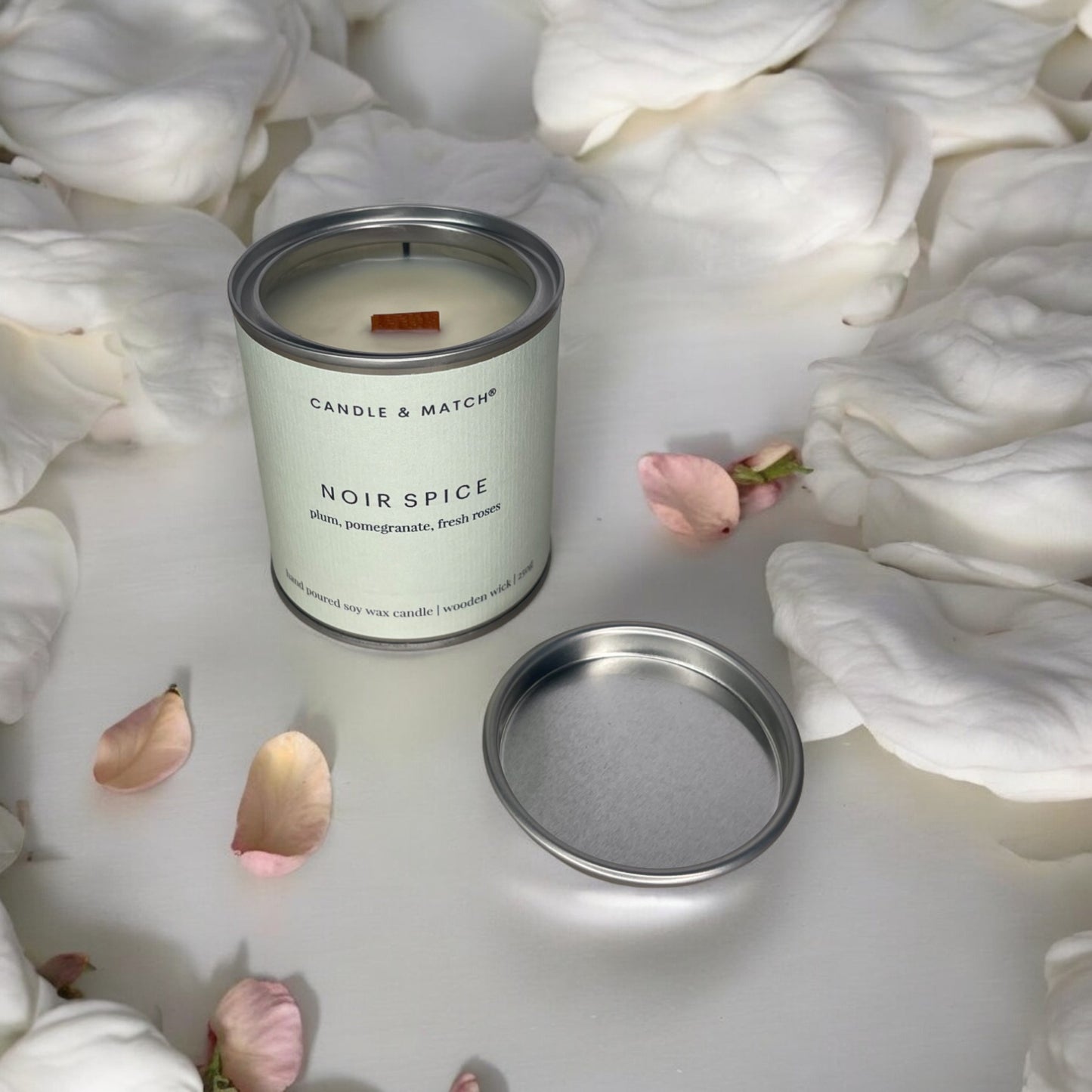 Noir Spice Wood Wick Candle