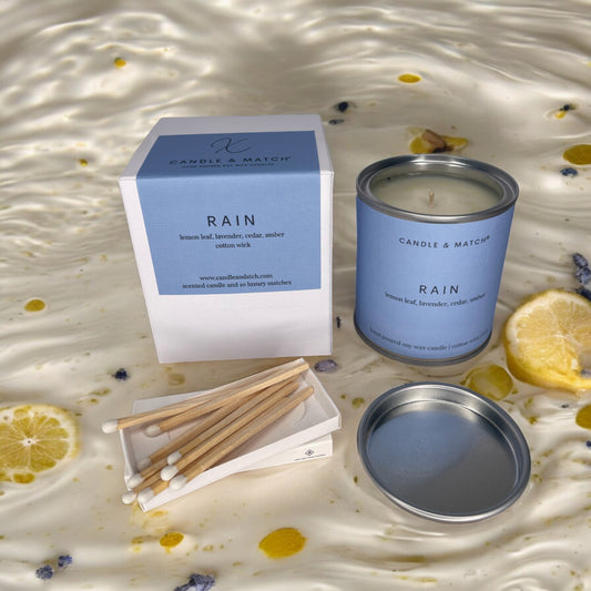 Rain Cotton Wick Candle
